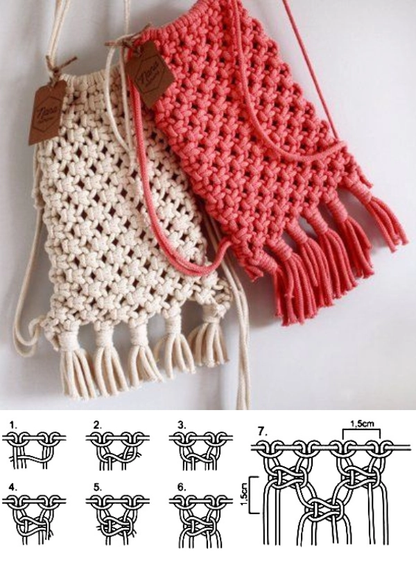 Tendências com o Macramê: DIY Porta-Celular e Porta-Garrafa de Macramê