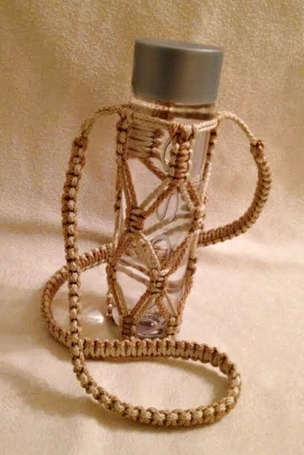 Tendências com o Macramê: DIY Porta-Celular e Porta-Garrafa de Macramê