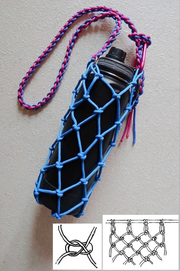 Tendências com o Macramê: DIY Porta-Celular e Porta-Garrafa de Macramê