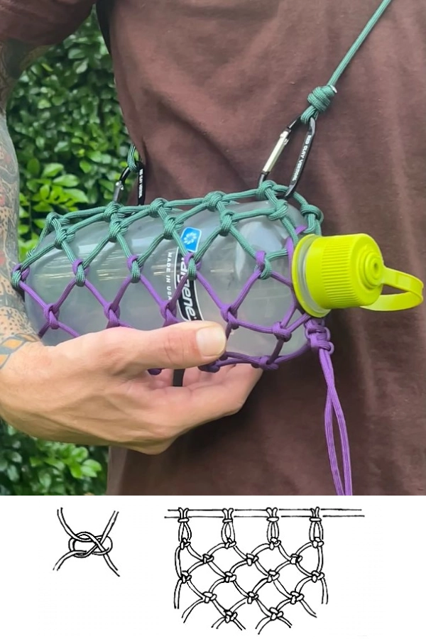 Tendências com o Macramê: DIY Porta-Celular e Porta-Garrafa de Macramê