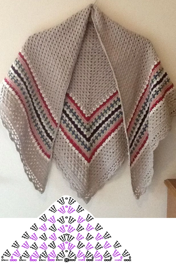 30 Ideias Criativas de Cachecol, Xales e Bandanas de Crochê com um Só Pontoe Bandanas de Crochê com um Só Ponto