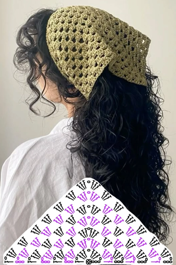 30 Ideias Criativas de Cachecol, Xales e Bandanas de Crochê com um Só Ponto