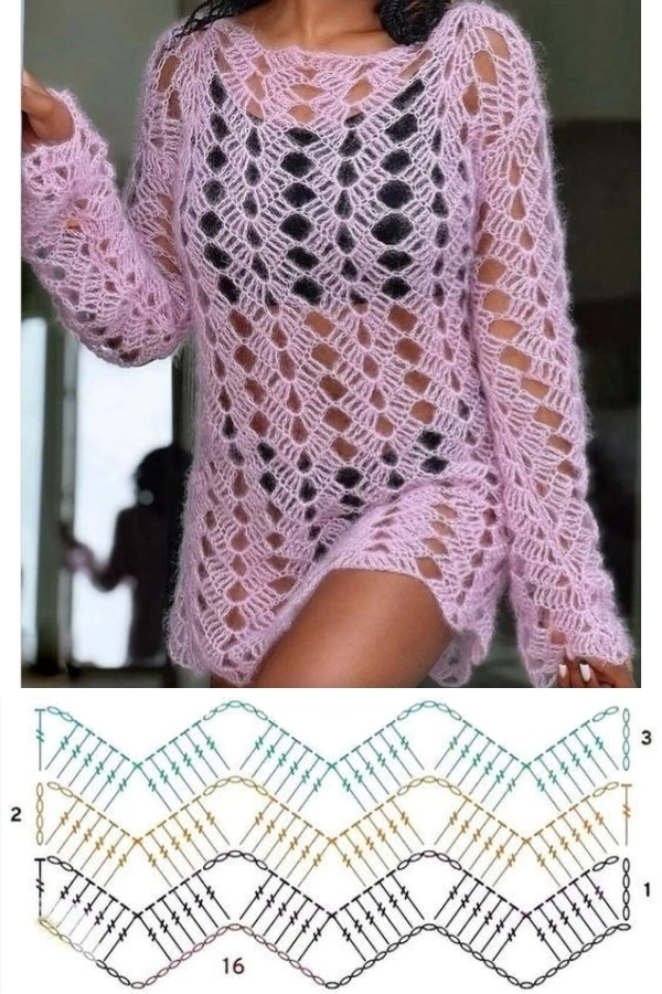 Modelos e Pontos de Blusas de Crochê que Valorizam Sua Criação