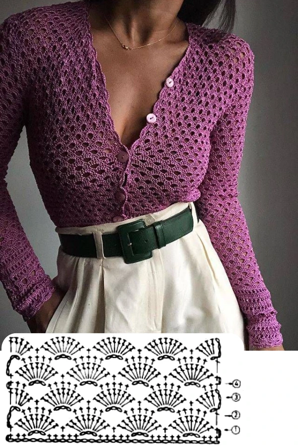 Modelos e Pontos de Blusas de Crochê que Valorizam Sua Criação