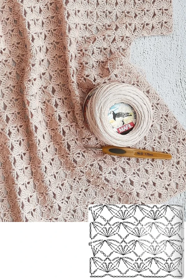 Blusas de Crochê Modernas: Gráficos e Inspirações 2025