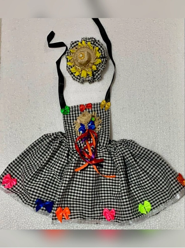 Inspirações de Avental e Jardineira para Festa Junina — Dicas de Trajes Caipiras