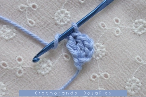 Crochetando desaFios: Passo a passo do ponto coração em diagonal em crochê