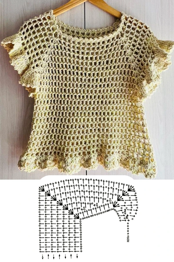 Modelos de Blusas de Crochê para Todos os Estilos e Estações