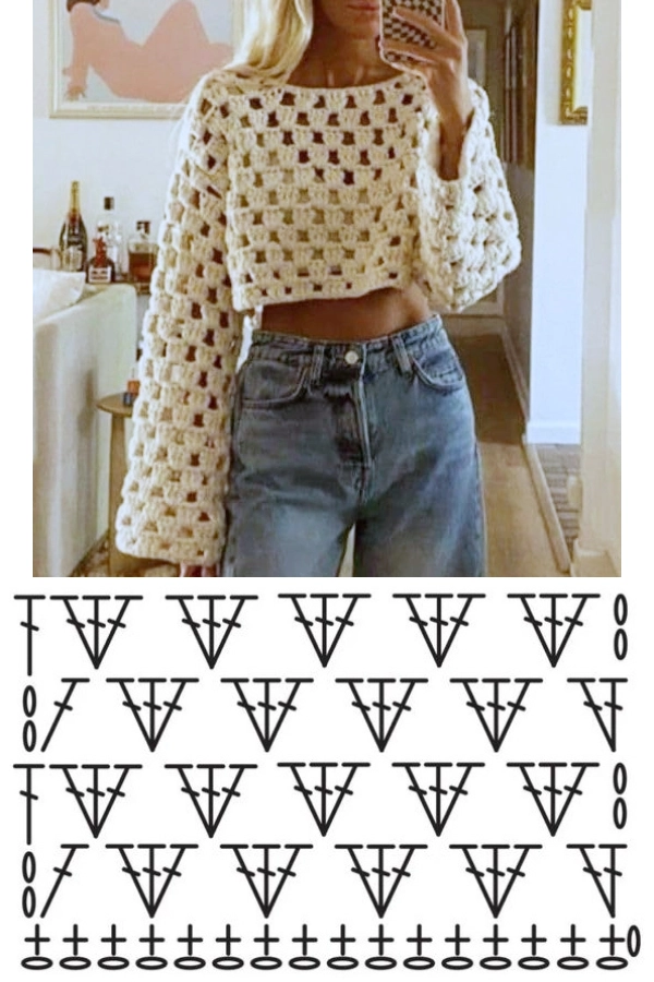 Modelos de Blusas de Crochê para Todos os Estilos e Estações