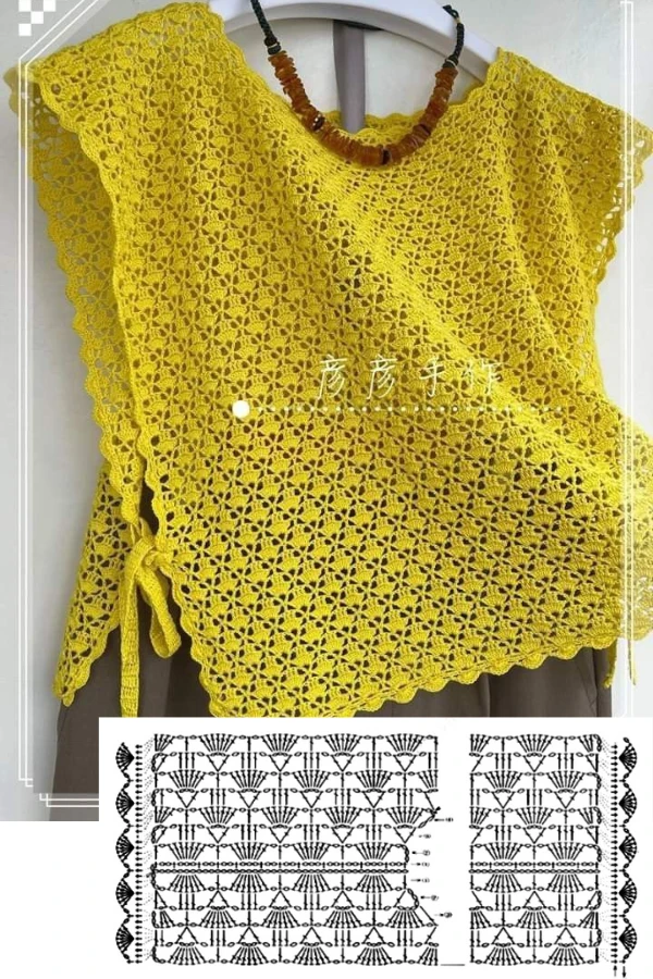 Modelos de Blusas de Crochê para Todos os Estilos e Estações