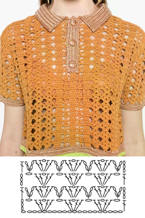 Blusas de Crochê com Pontos Fáceis para se Inspirar e Fazer Já