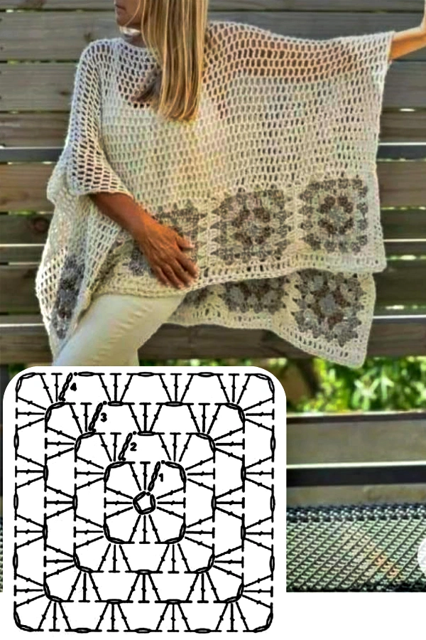 Modelos de Blusas Oversized de Crochê: Um Visual Moderno e Confortável