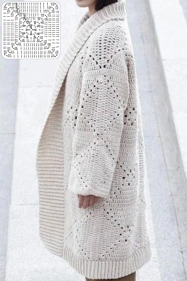 Modelos de Blusas Oversized de Crochê: Um Visual Moderno e Confortável