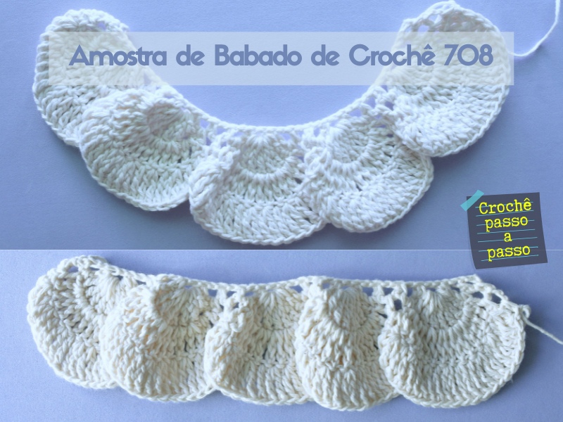 Crochetando Desafios: Tutorial de Babado de Crochê