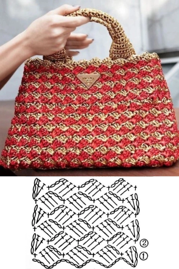 DIY Modelos de Bolsas de Crochê Para Cada Ocasião