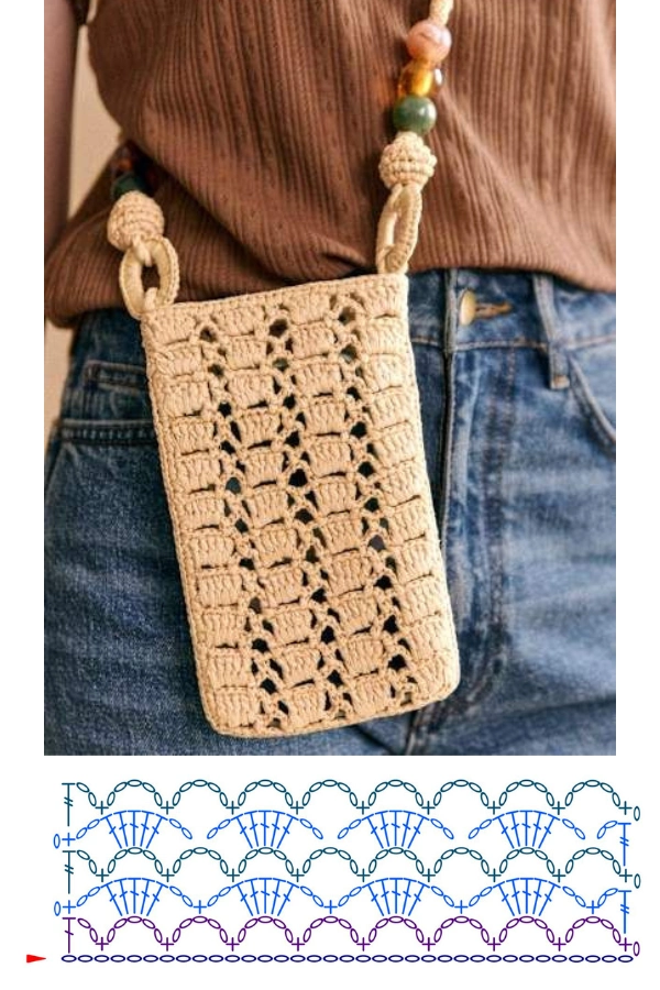 Porta-Celular de Crochê Versátil: 19 Modelos para Cada Ocasião