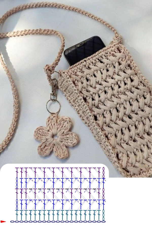 Porta-Celular de Crochê Versátil: 19 Modelos para Cada Ocasião
