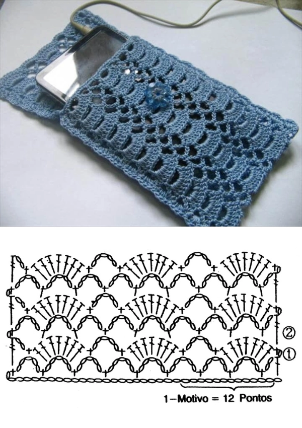 Porta-Celular de Crochê Versátil: 19 Modelos para Cada Ocasião