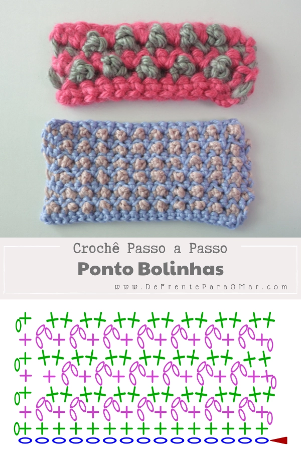Ponto Bolinhas em crochê: leve, delicado e cheio de possibilidades