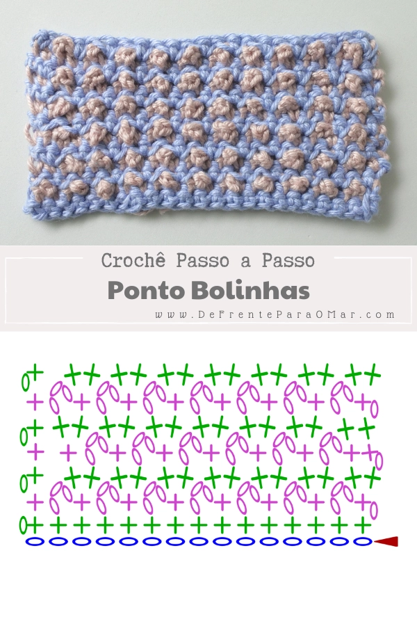 Ponto Bolinhas em crochê: leve, delicado e cheio de possibilidades