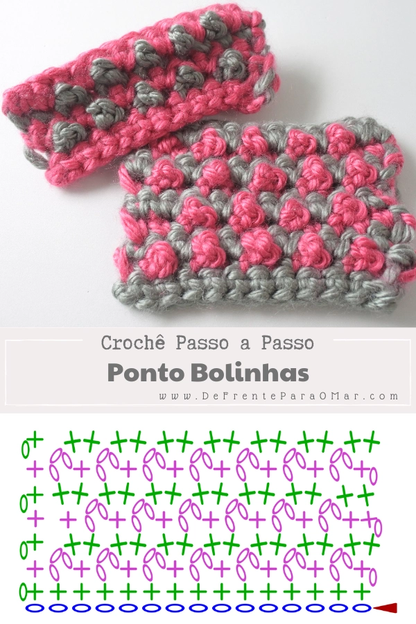Ponto Bolinhas em crochê: leve, delicado e cheio de possibilidades