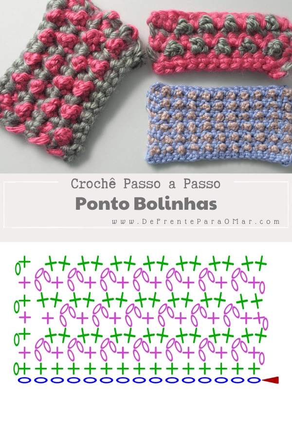 Ponto Bolinhas em crochê: leve, delicado e cheio de possibilidades