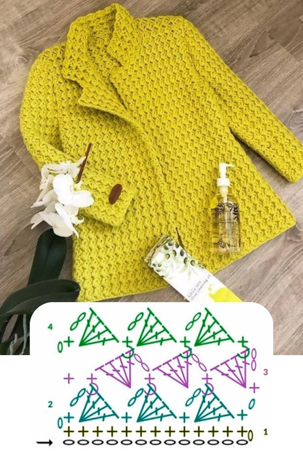 Blusas de Crochê para o Inverno com Pontos Encantadores