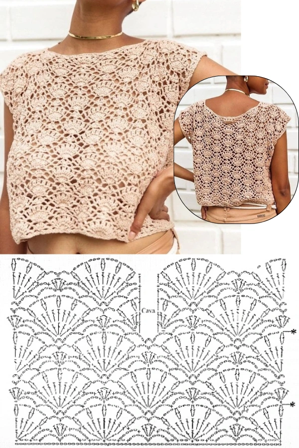 Blusinhas de Crochê para o Verão: Pontos Lindos e Fáceis de Fazer!