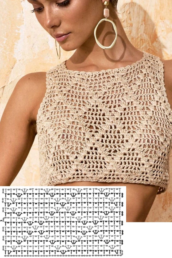 Blusinhas de Crochê para o Verão: Pontos Lindos e Fáceis de Fazer!