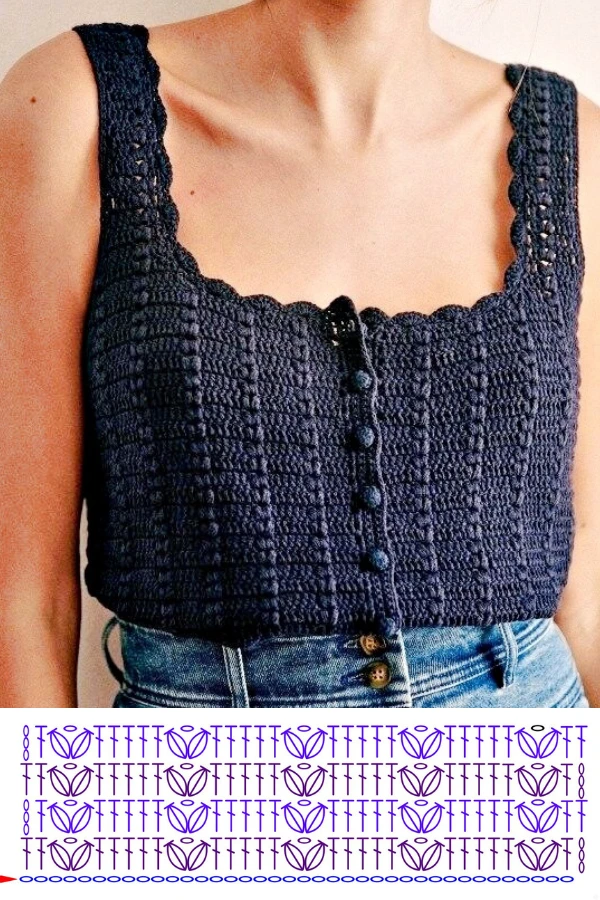 Blusinhas de Crochê para o Verão: Pontos Lindos e Fáceis de Fazer!