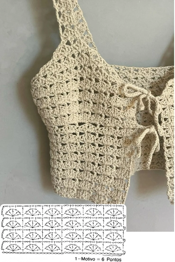 Blusinhas de Crochê para o Verão: Pontos Lindos e Fáceis de Fazer!