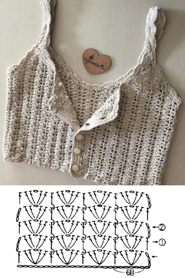 Blusinhas de Crochê para o Verão: Pontos Lindos e Fáceis de Fazer!