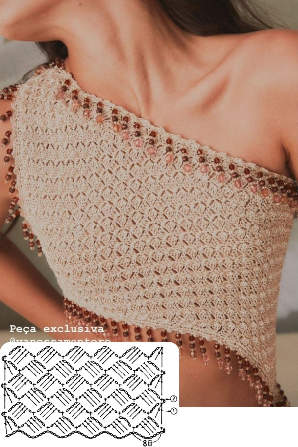 Blusinhas de Crochê para o Verão: Pontos Lindos e Fáceis de Fazer!