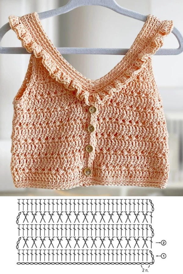 Blusinhas de Crochê para o Verão: Pontos Lindos e Fáceis de Fazer!
