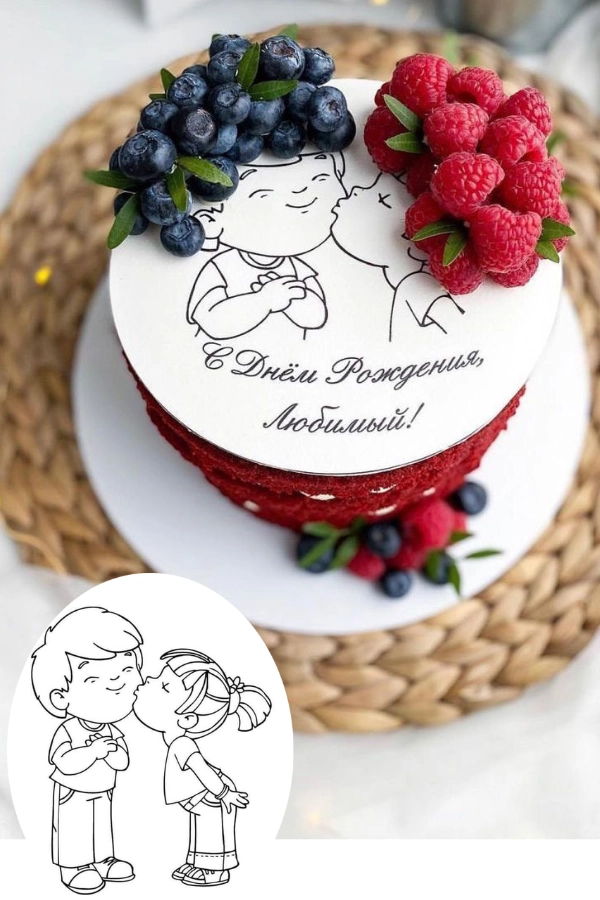 21 Bolos Decorados para Comemorar a União do Casal: Ideias Cheias de Amor