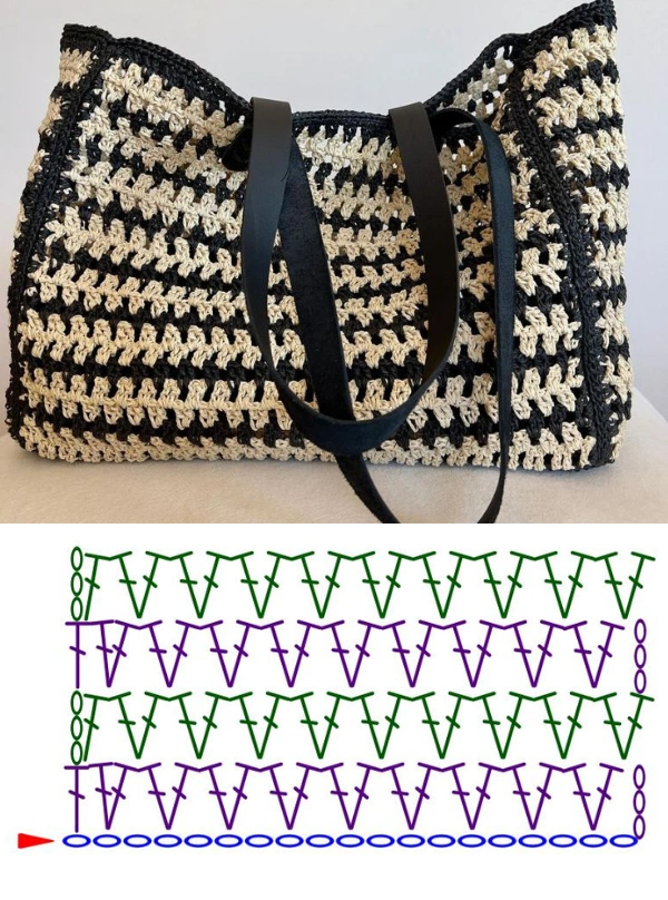 Os Pontos de Crochê Para Bolsas Que Estão na Moda