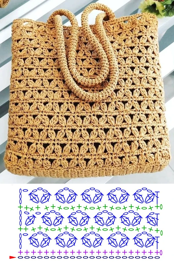 Os Pontos de Crochê Para Bolsas Que Estão na Moda