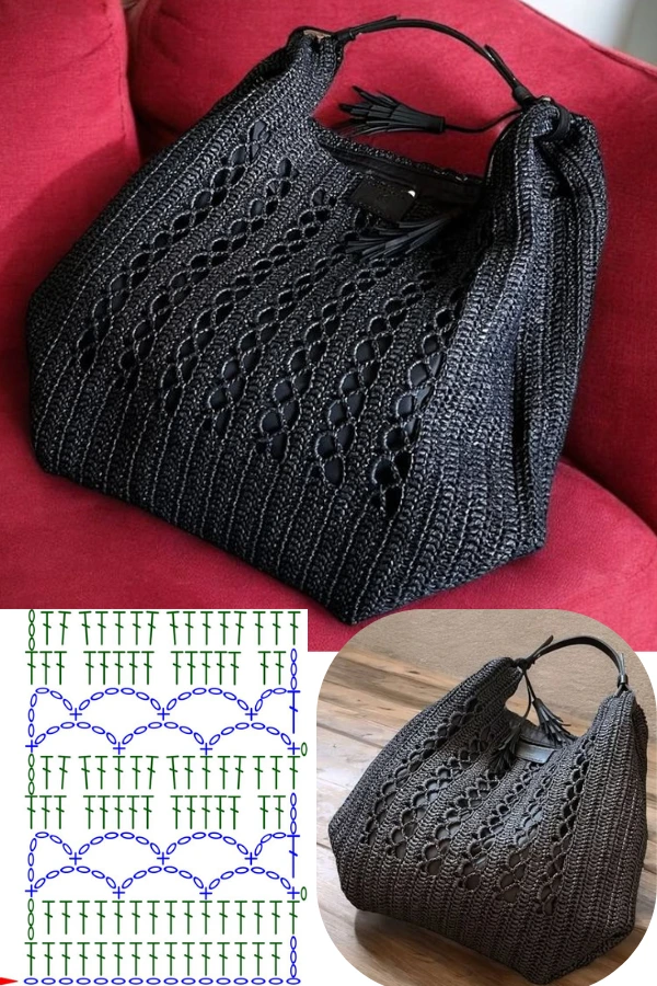 Os Pontos de Crochê Para Bolsas Que Estão na Moda