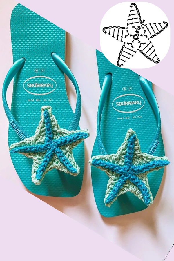 25 Ideias de Chinelos Havaianas com Crochê para Arrasar no Verão