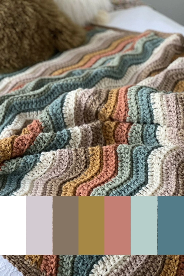 30 Combinações de Cores no Crochê para Deixar Suas Peças Incríveis