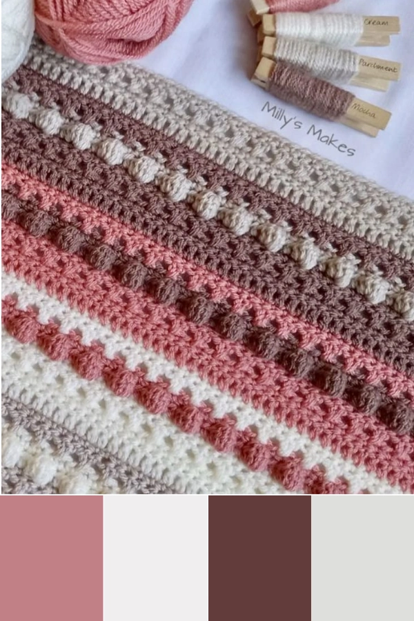 30 Combinações de Cores no Crochê para Deixar Suas Peças Incríveis