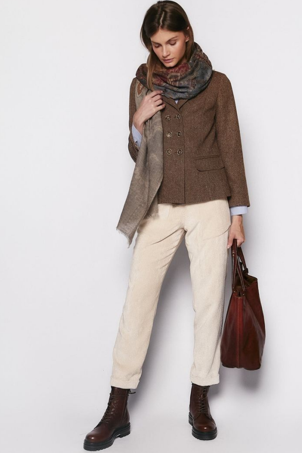 Moda Anti-Idade: 16 Looks Estilosos de Usar Echarpes no Inverno