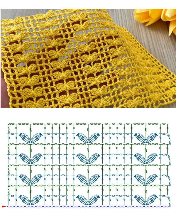 Pontos Delicados de Crochê – Parte 2: Gráficos, Amostras e PDF para Baixar