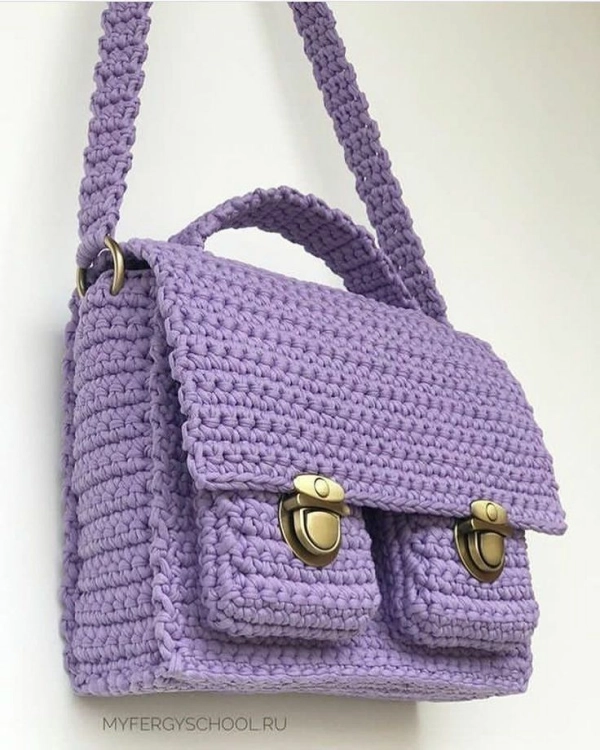 Bolsas de Crochê com Bolsos: Modelos Modernos e Funcionais para se Inspirar