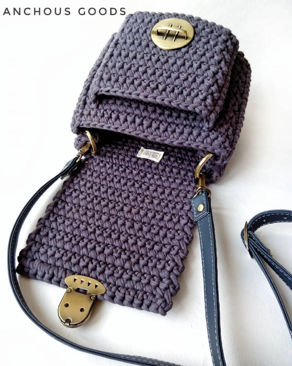 Bolsas de Crochê com Bolsos: Modelos Modernos e Funcionais para se Inspirar