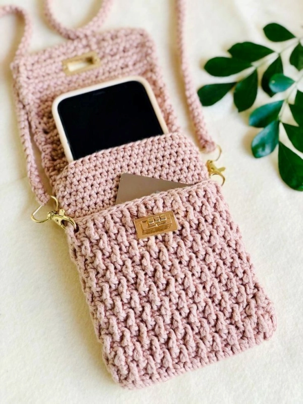 Bolsas de Crochê com Bolsos: Modelos Modernos e Funcionais para se Inspirar