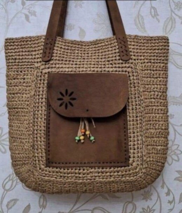 Bolsas de Crochê com Bolsos: Modelos Modernos e Funcionais para se Inspirar