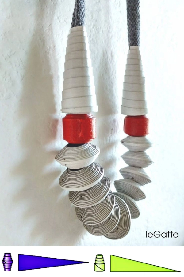 Modelos de Bijuterias com Papel