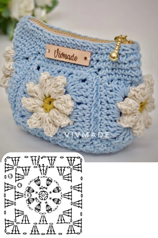 Lindas Mini Bags de Crochê em Alta: 12 Ideias Estilosas (Parte 2)