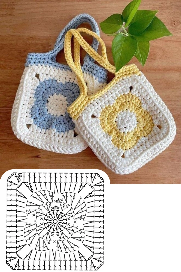 Lindas Mini Bags de Crochê em Alta: 12 Ideias Estilosas (Parte 2)